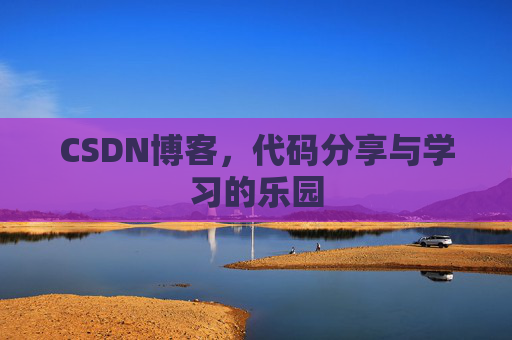 CSDN博客，代码分享与学习的乐园